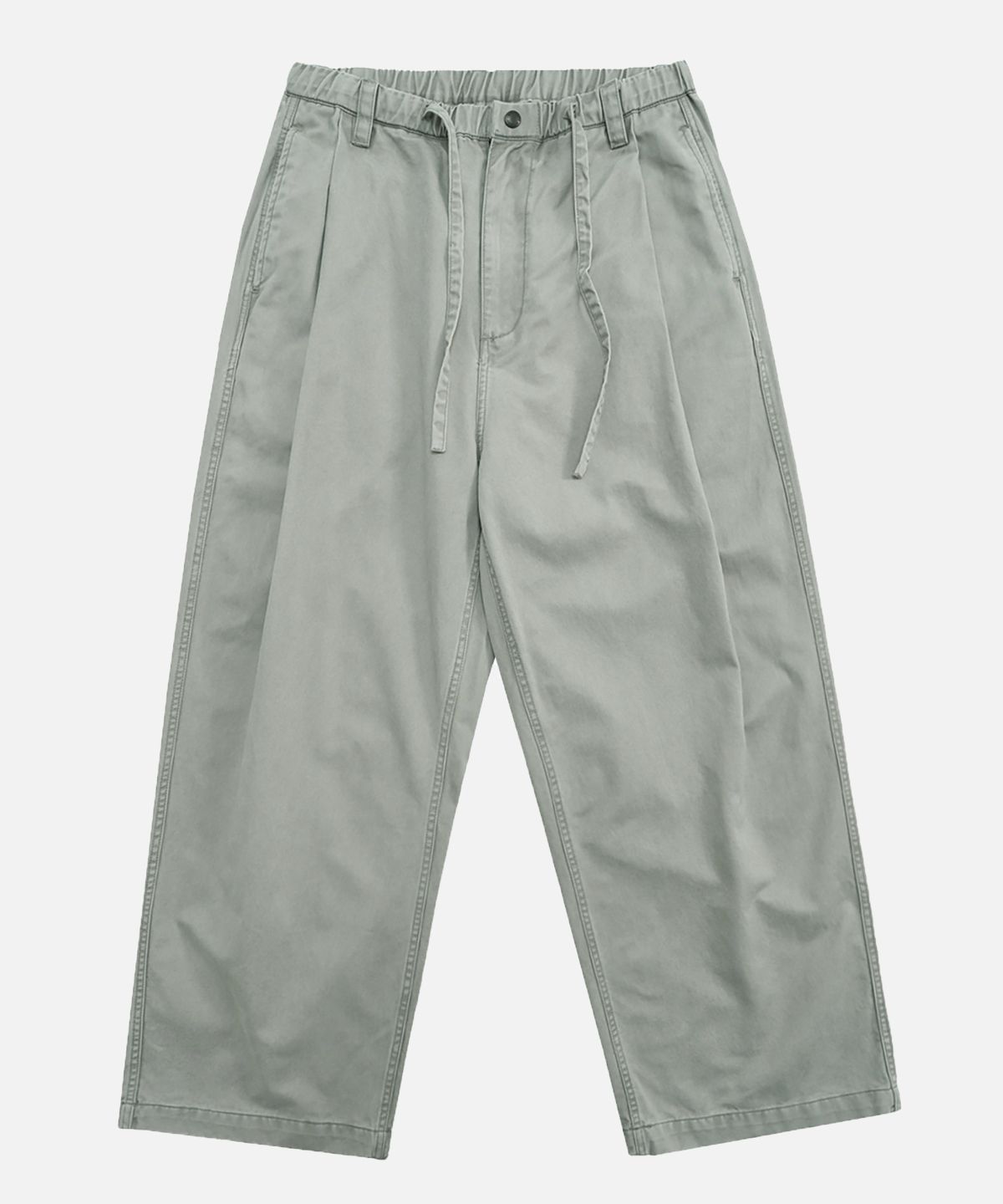 미드업데이트(MIDUPDATE) Wide Fit String Chino Pants_2color