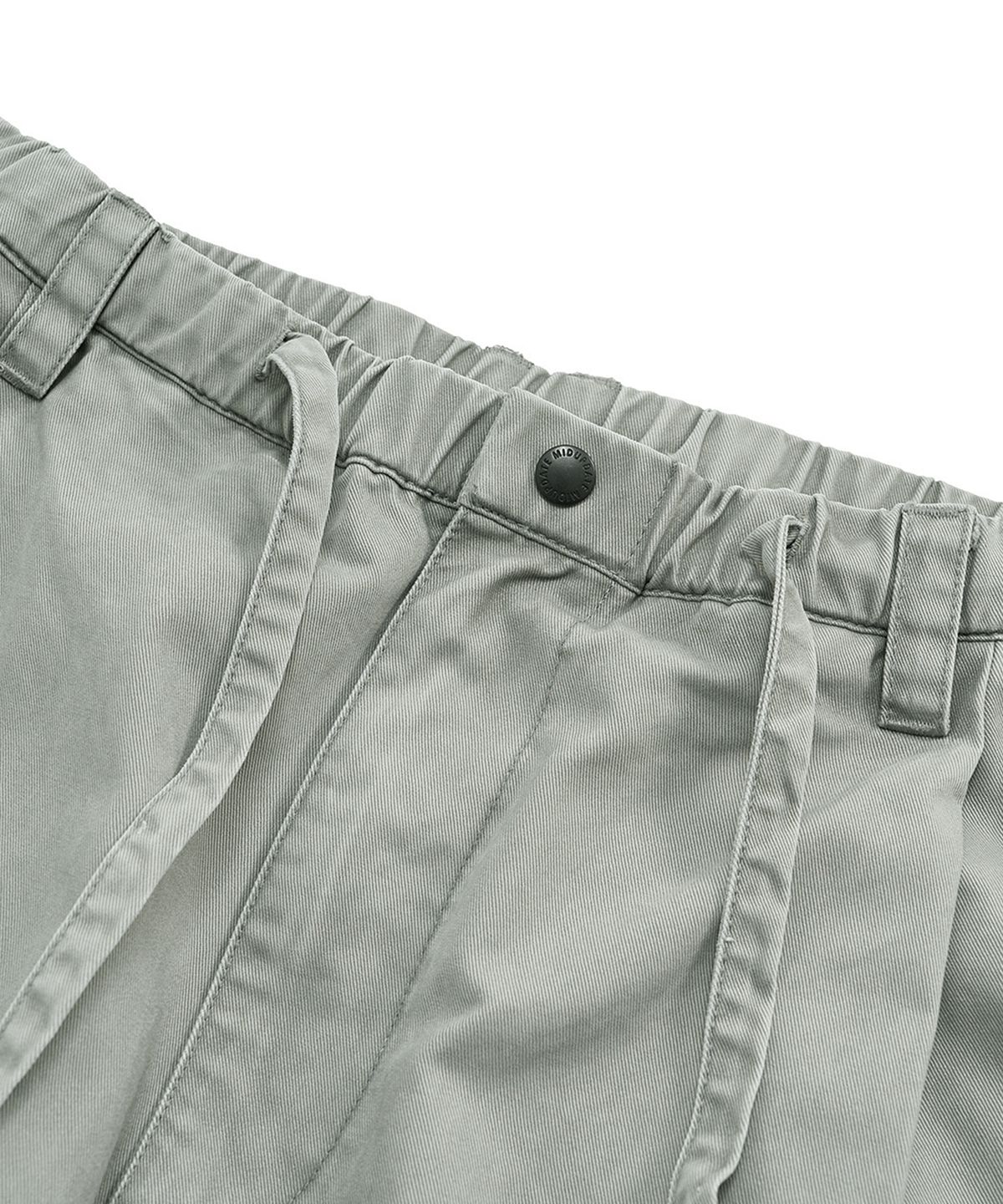 미드업데이트(MIDUPDATE) Wide Fit String Chino Pants_2color