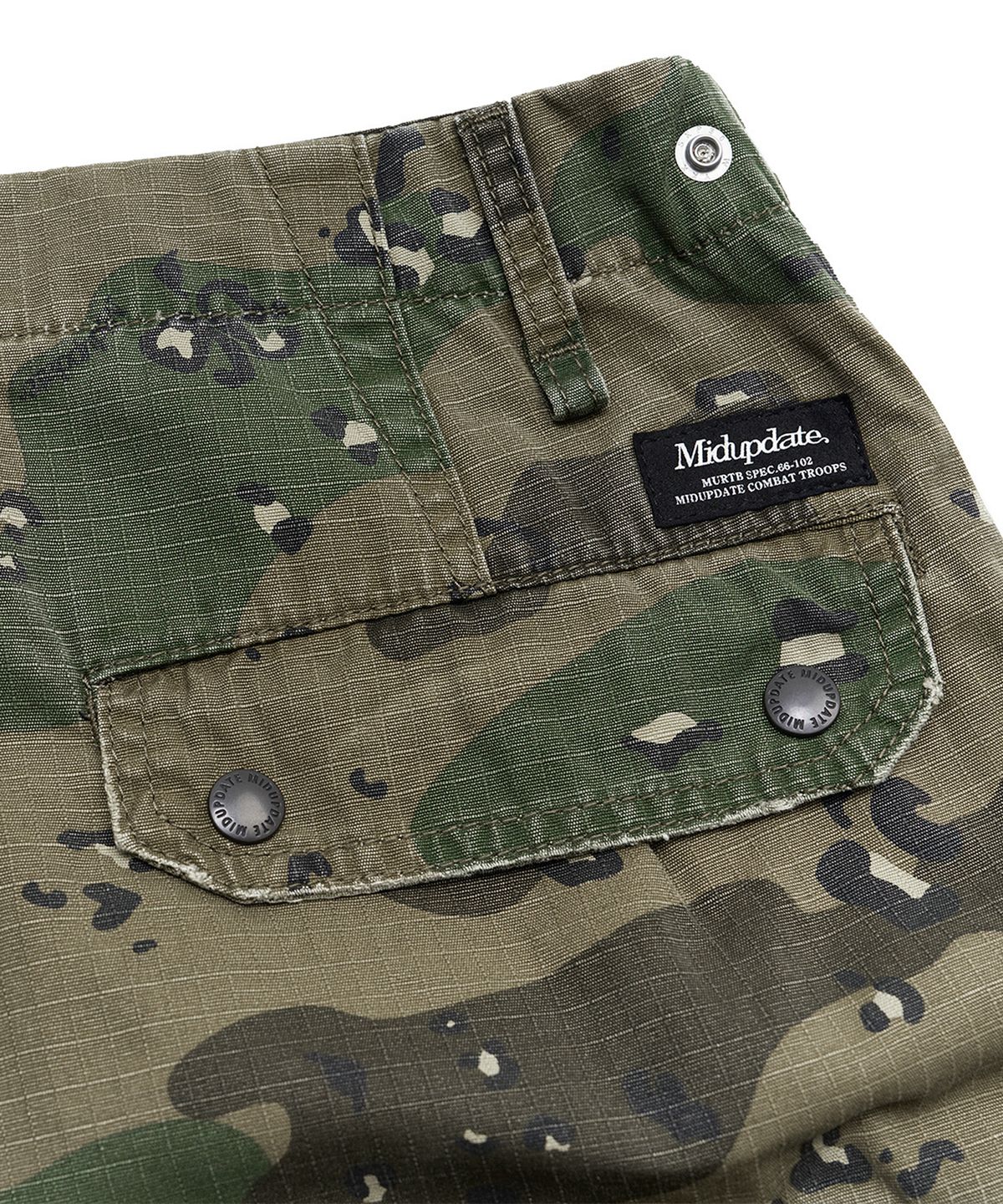 미드업데이트(MIDUPDATE) Murtb Camouflage Cargo Pants_Green