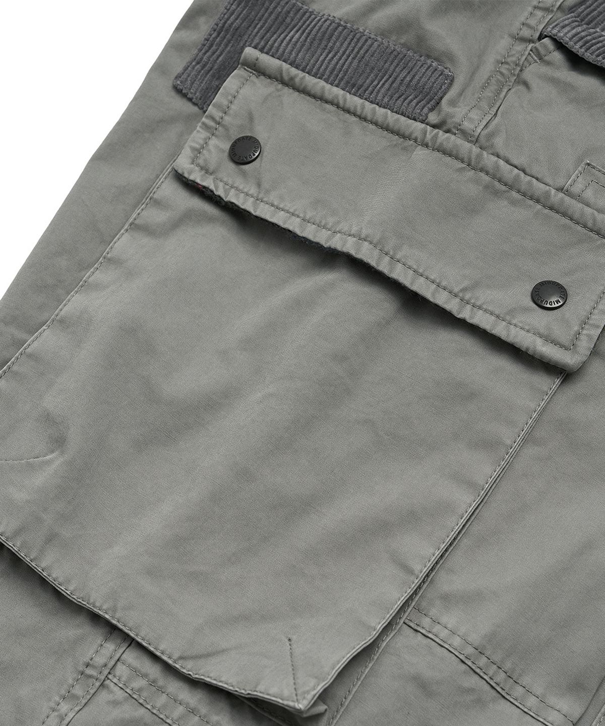 미드업데이트(MIDUPDATE) Wide Fit Webbing Belt Cargo Pants_2color