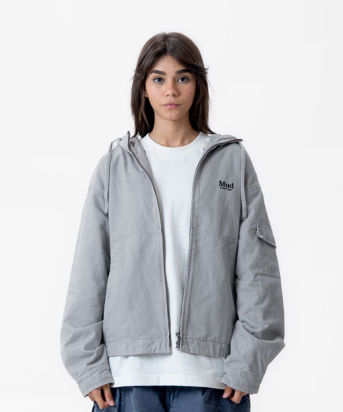 미드업데이트(MIDUPDATE) Murtb Classic Hoodie Jacket_2color