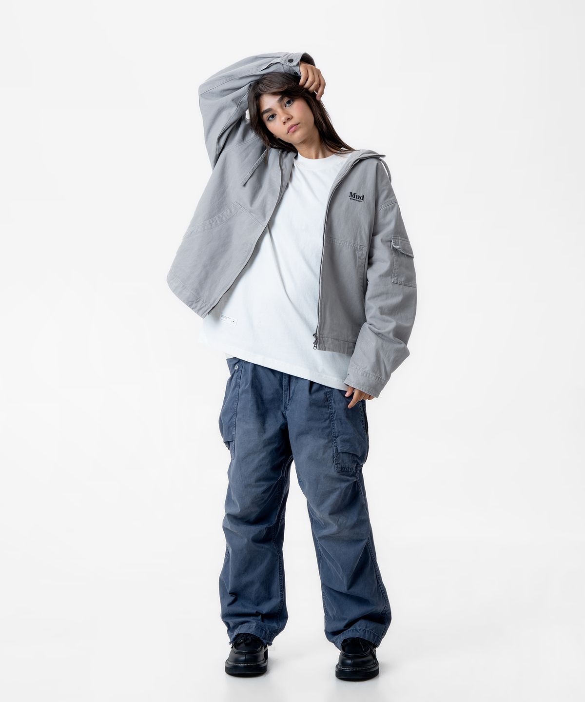 미드업데이트(MIDUPDATE) Murtb Classic Hoodie Jacket_2color