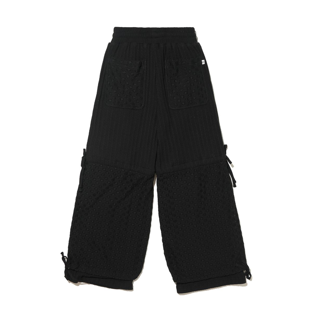 테레루(TERERU) Layered String Pants Black