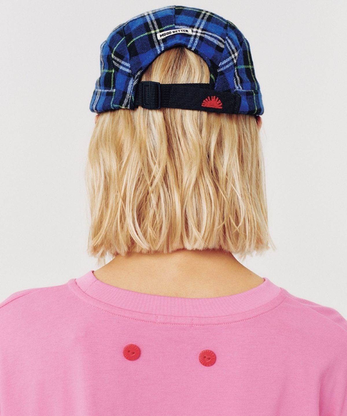무드베러(MOODBETTER) LABEL POINT LONG SLEEVE PINK