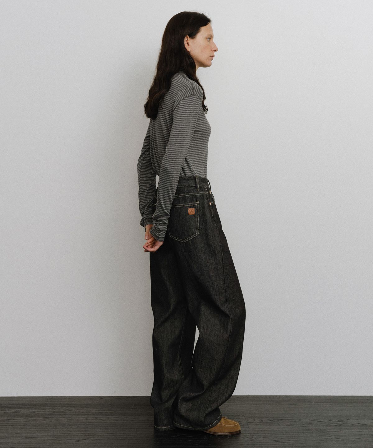 유라고(URAGO) Winter wide raw denim