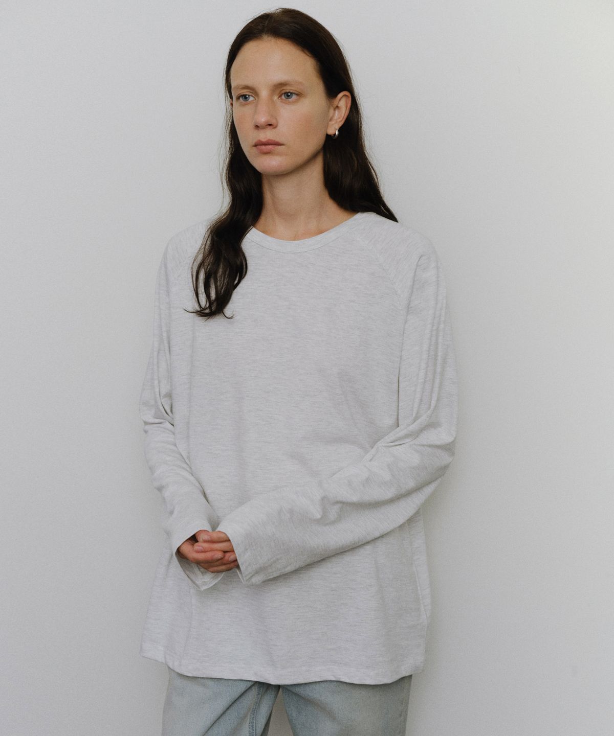 유라고(URAGO) Loose raglan t-shirt