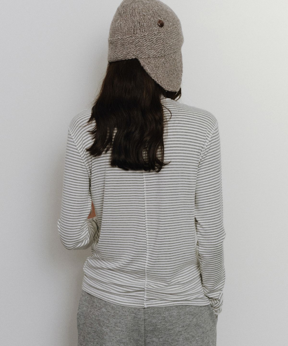 유라고(URAGO) Stripe polar t-shirt