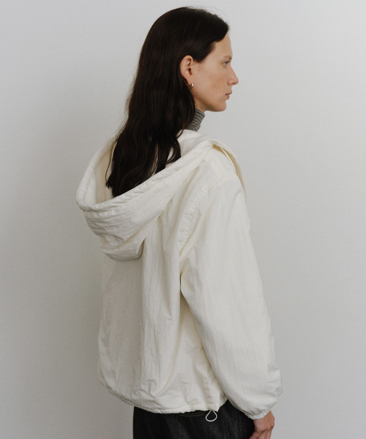 유라고(URAGO) Warmth hooded zip-up