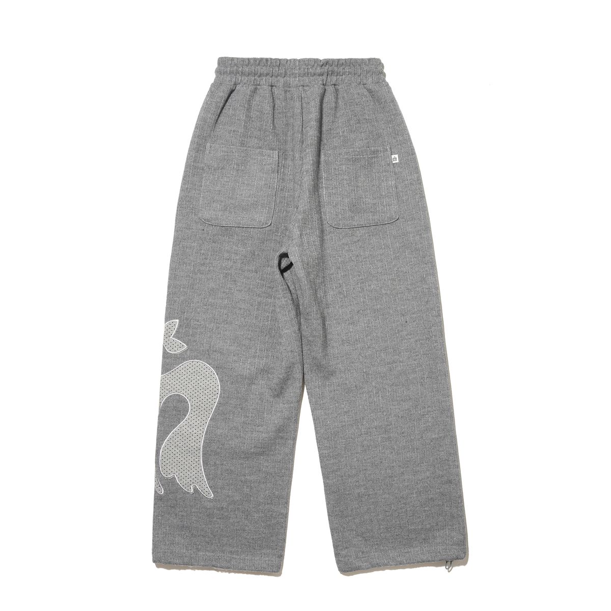 테레루(TERERU) Side applique Pants Gray