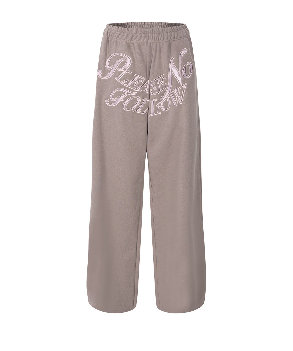 플리즈노팔로우(PLEASENOFOLLOW) Mami Wide Sweat Jogger (Mocha Mousse)