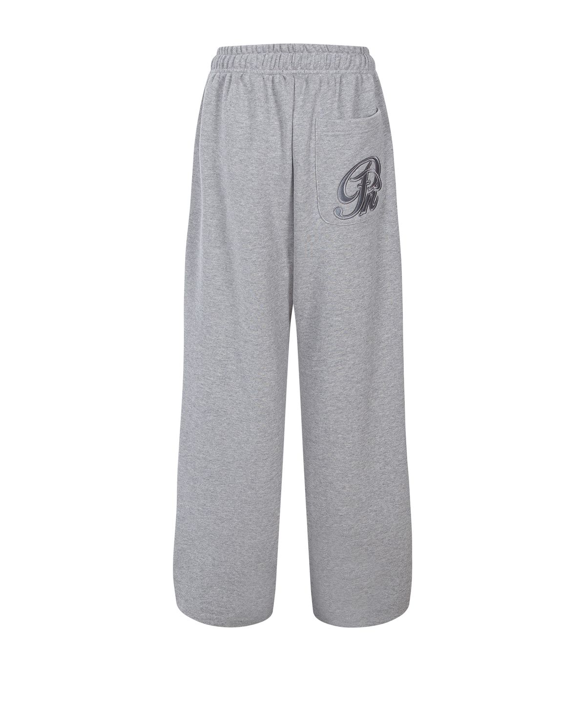 플리즈노팔로우(PLEASENOFOLLOW) Mami Wide Sweat Jogger (Melange Grey)