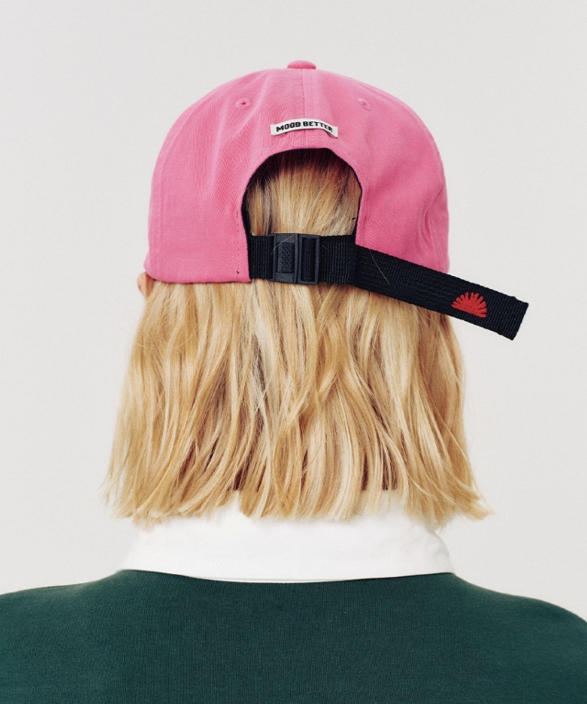 무드베러(MOODBETTER) BASIC MOOD BALL CAP PINK