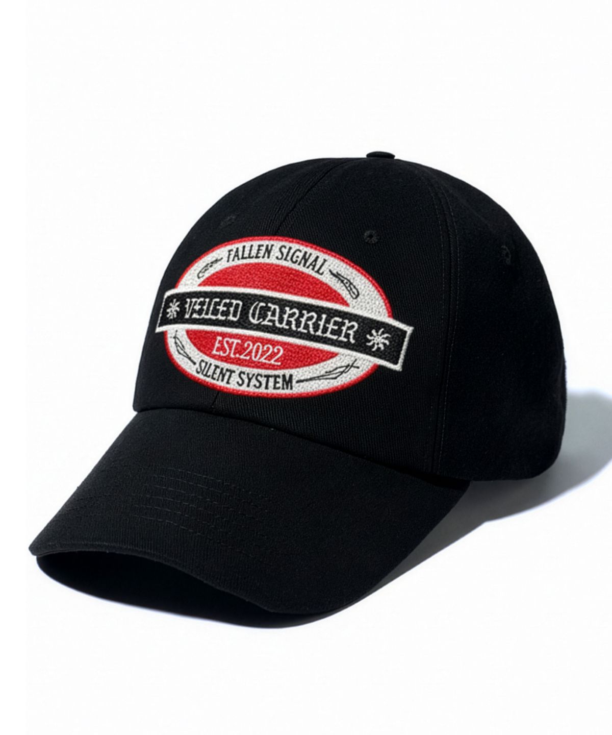 아이돈워너셀(IDWS) Veiled Patch Maxi Cap Black