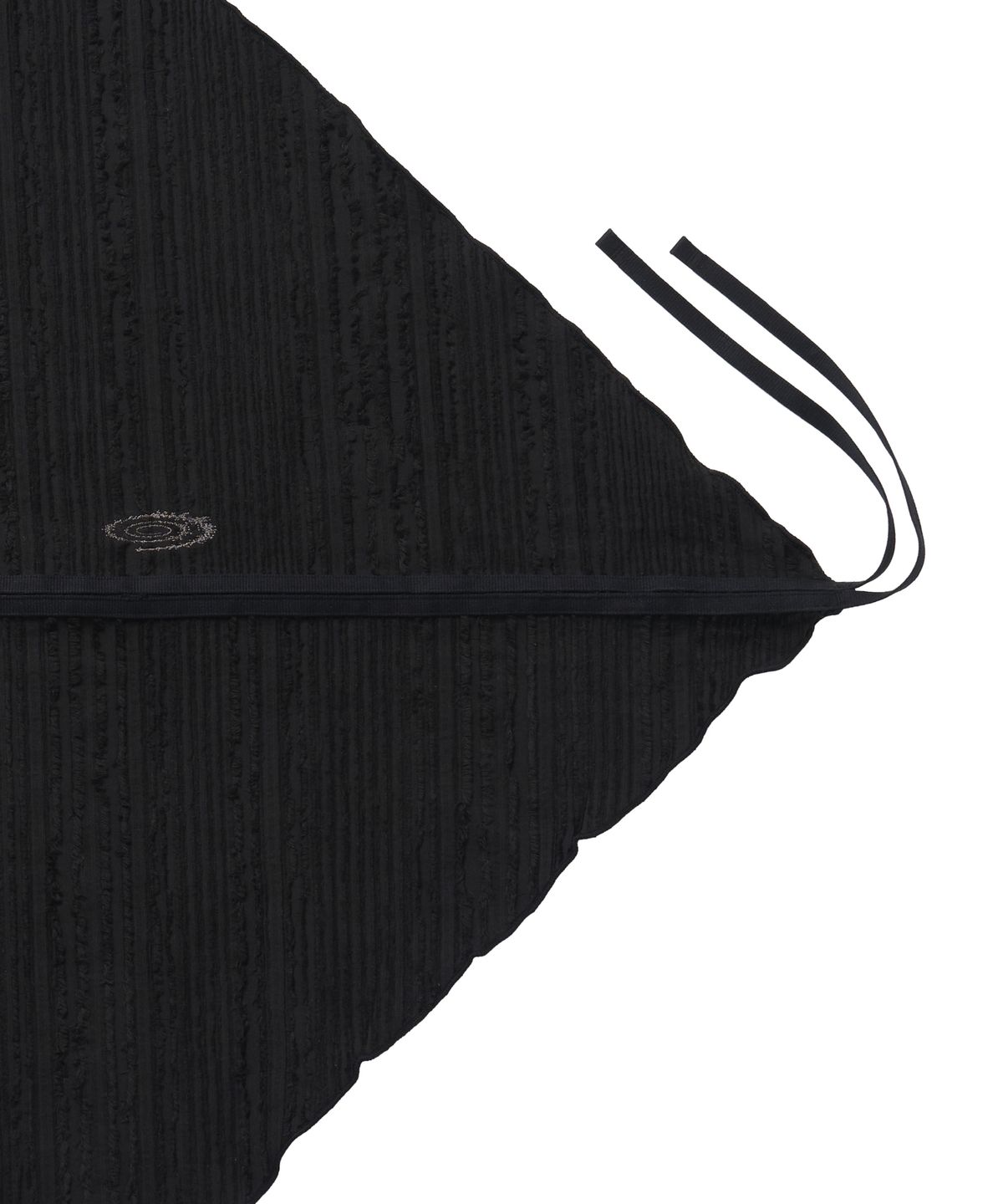 아이돈워너셀(IDWS) Slash Tassel Maxi Bandana Black