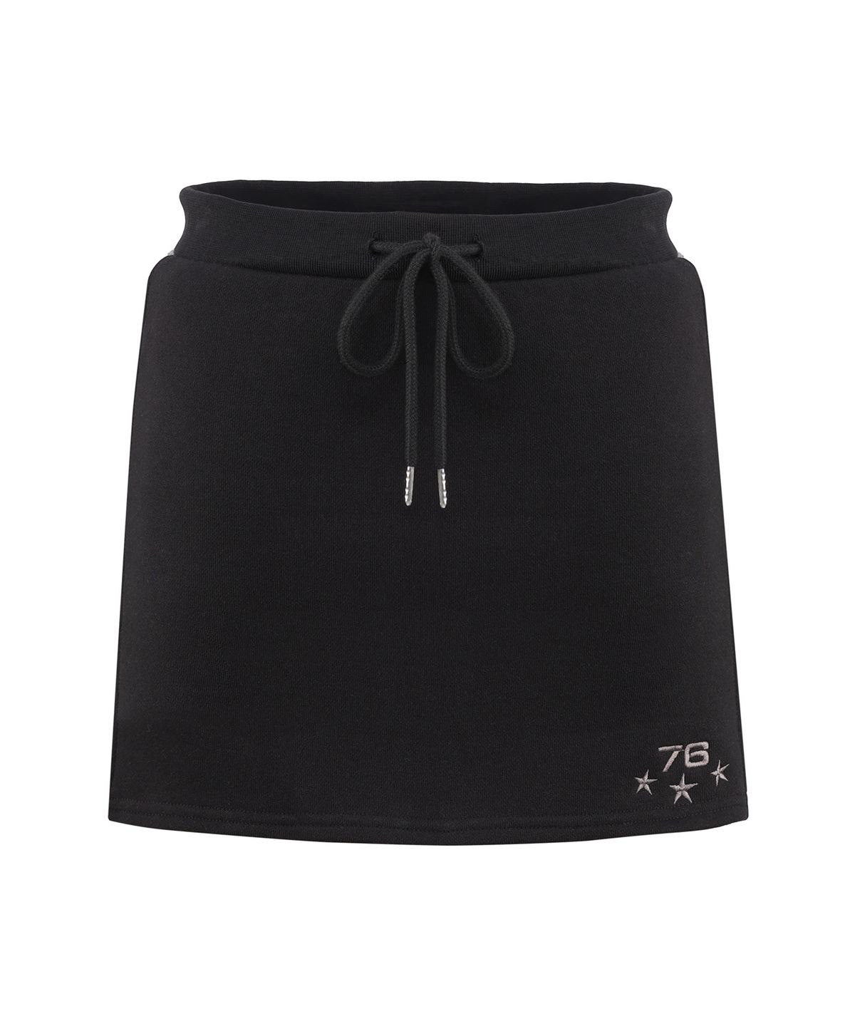슬리시스(SLYISIS) Star Line Sweat Skirt (Black)
