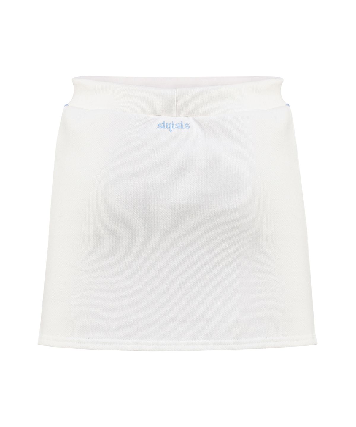 슬리시스(SLYISIS) Star Line Sweat Skirt (Ivory)