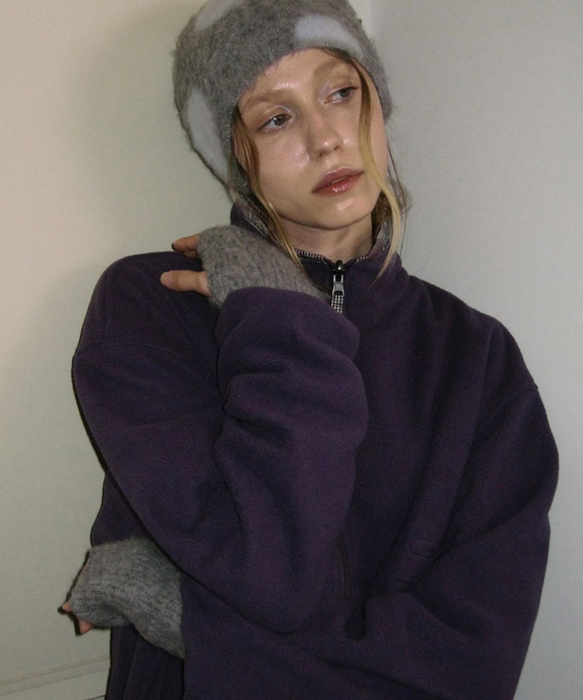 포에브(POEV) Fluffy Hand Warmer - Grey