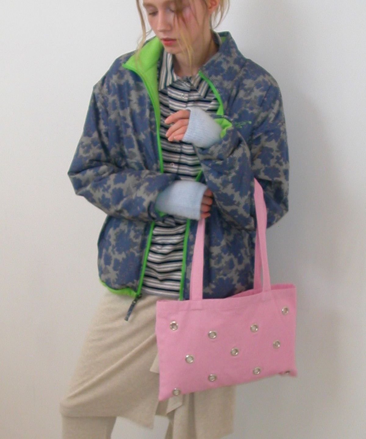 포에브(POEV) Fluffy Hand Warmer - Sky Blue