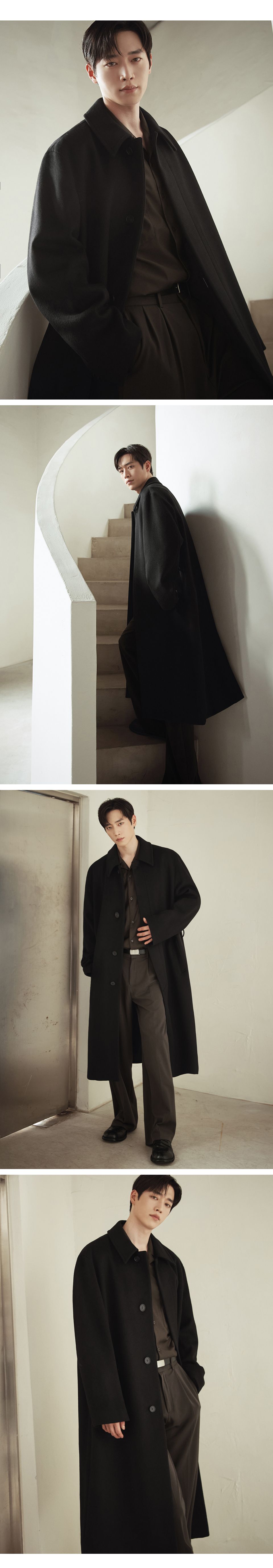 MUSINSA公式 | DRAW FIT プレミアピュアカシミヤバルマカンコート