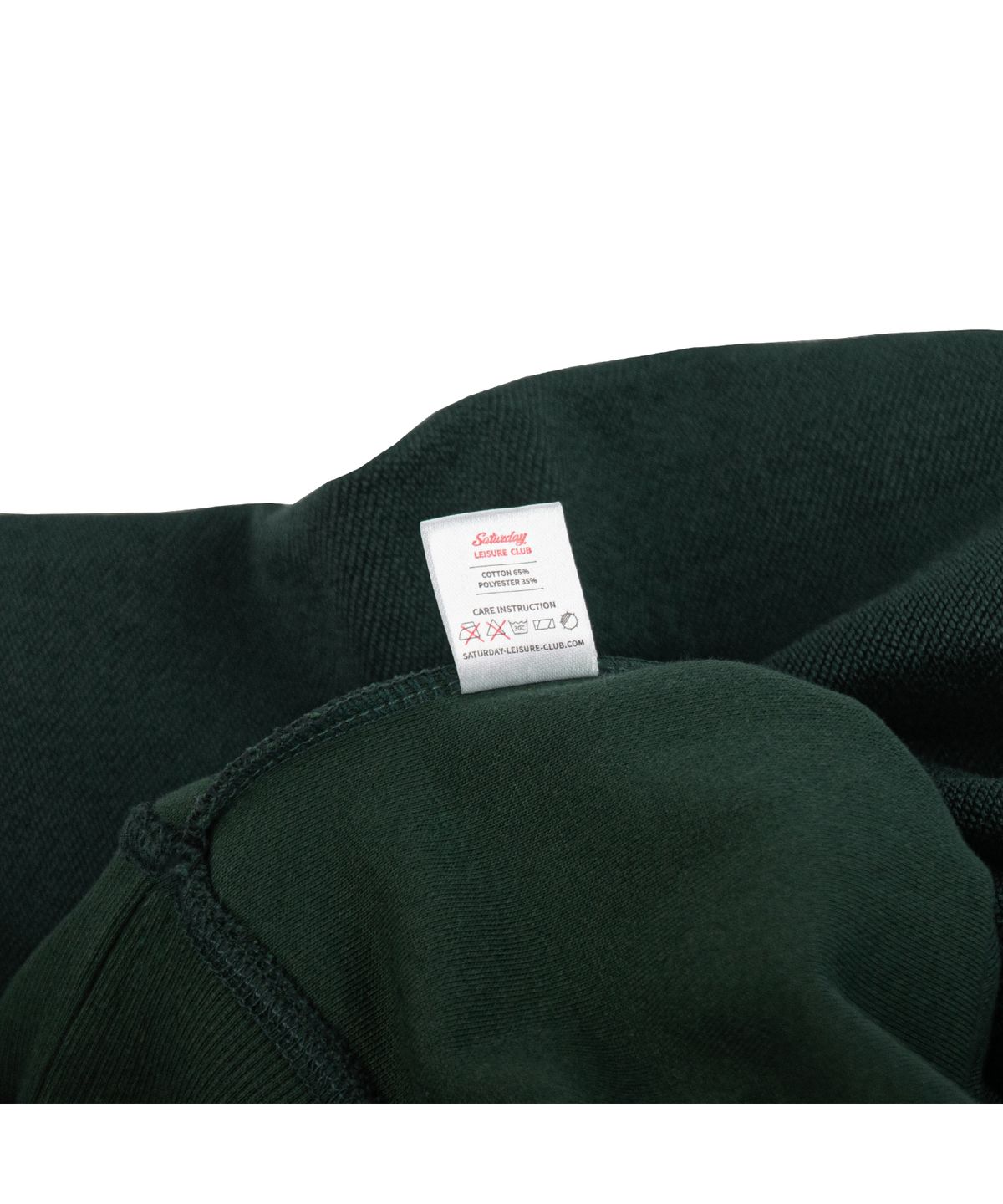 세러데이 레저 클럽(SATURDAY LEISURE CLUB) Leisure Reverse Terry Raglan Sweatshirt (Unisex) - British Racing Green