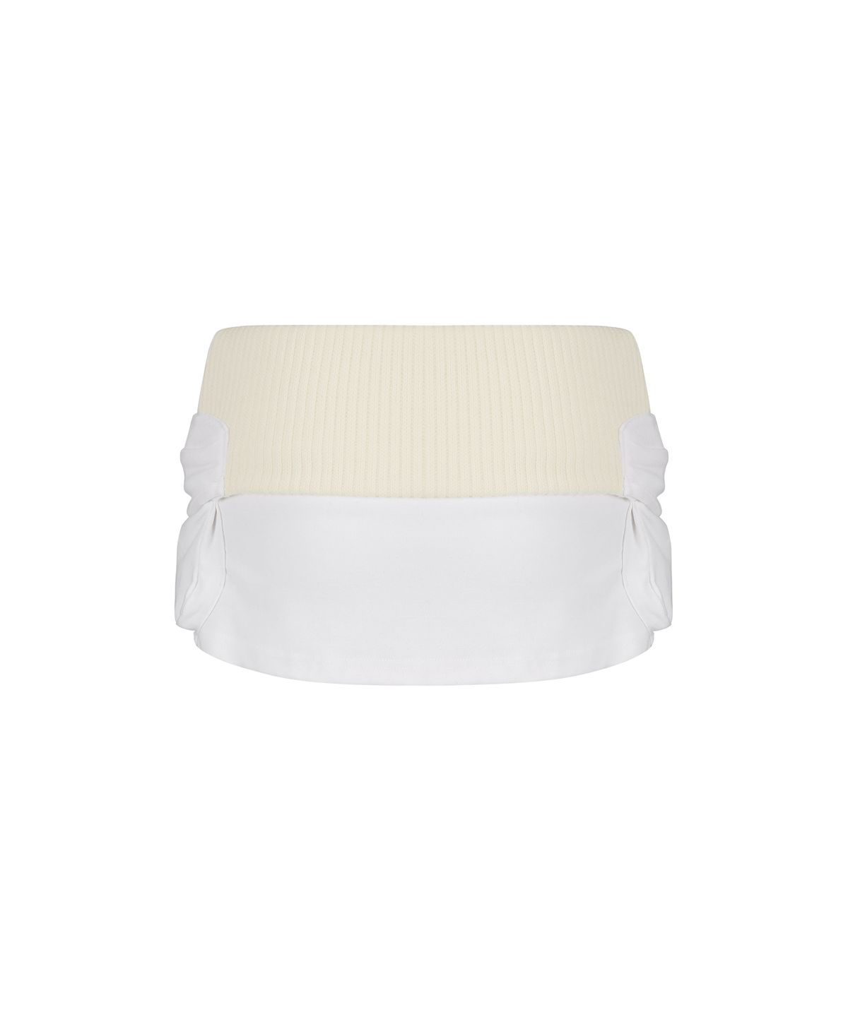 카시코(KASHIKO) Knit Micro Skirt Ivory