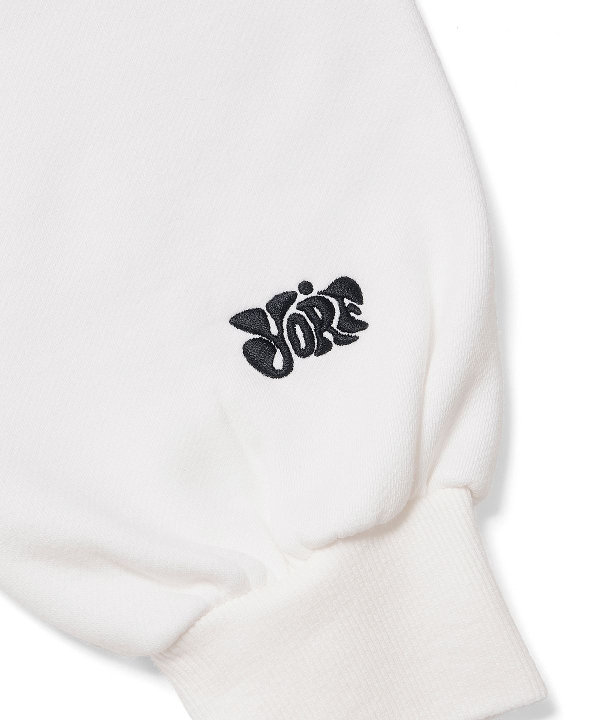 욜프(YORF) YORF HOODIE PIGMENT DYEING MASTER RABBIT WHITE 욜프 후드티 피그먼트 다잉 마스터 래빗 화이트
