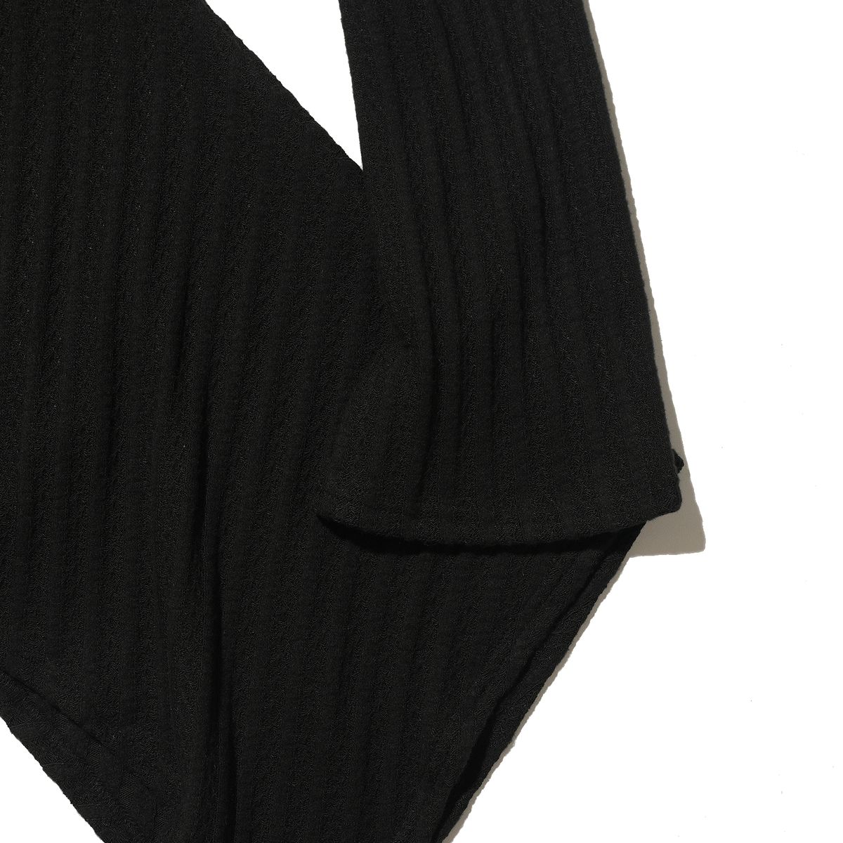 테레루(TERERU) Draping long sleeve Black