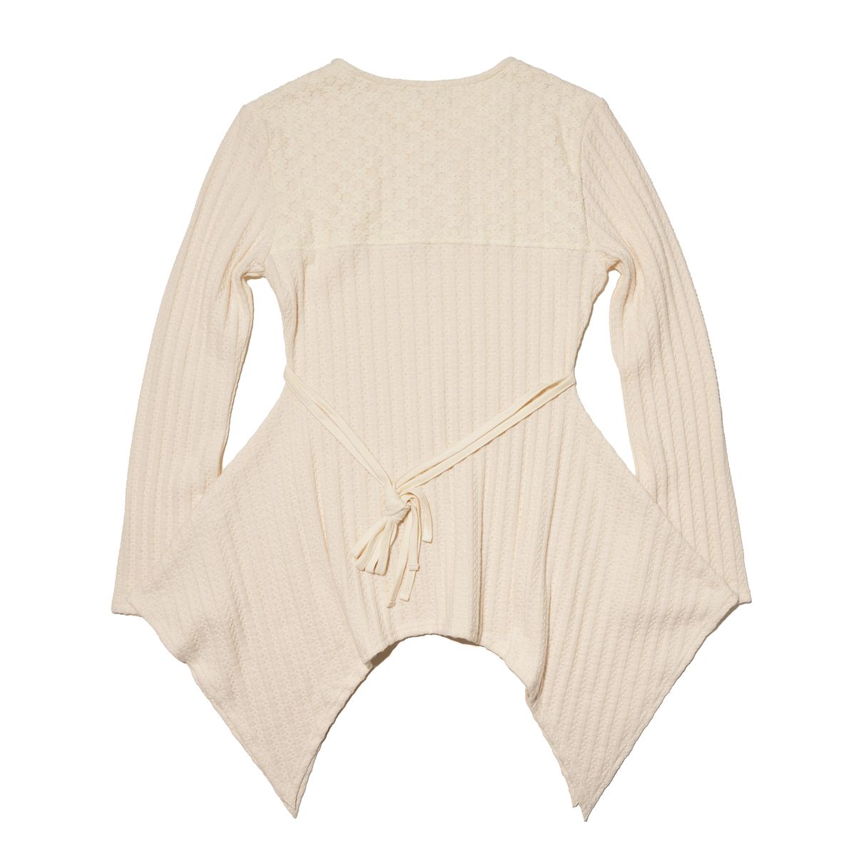 테레루(TERERU) Draping long sleeve Ivory