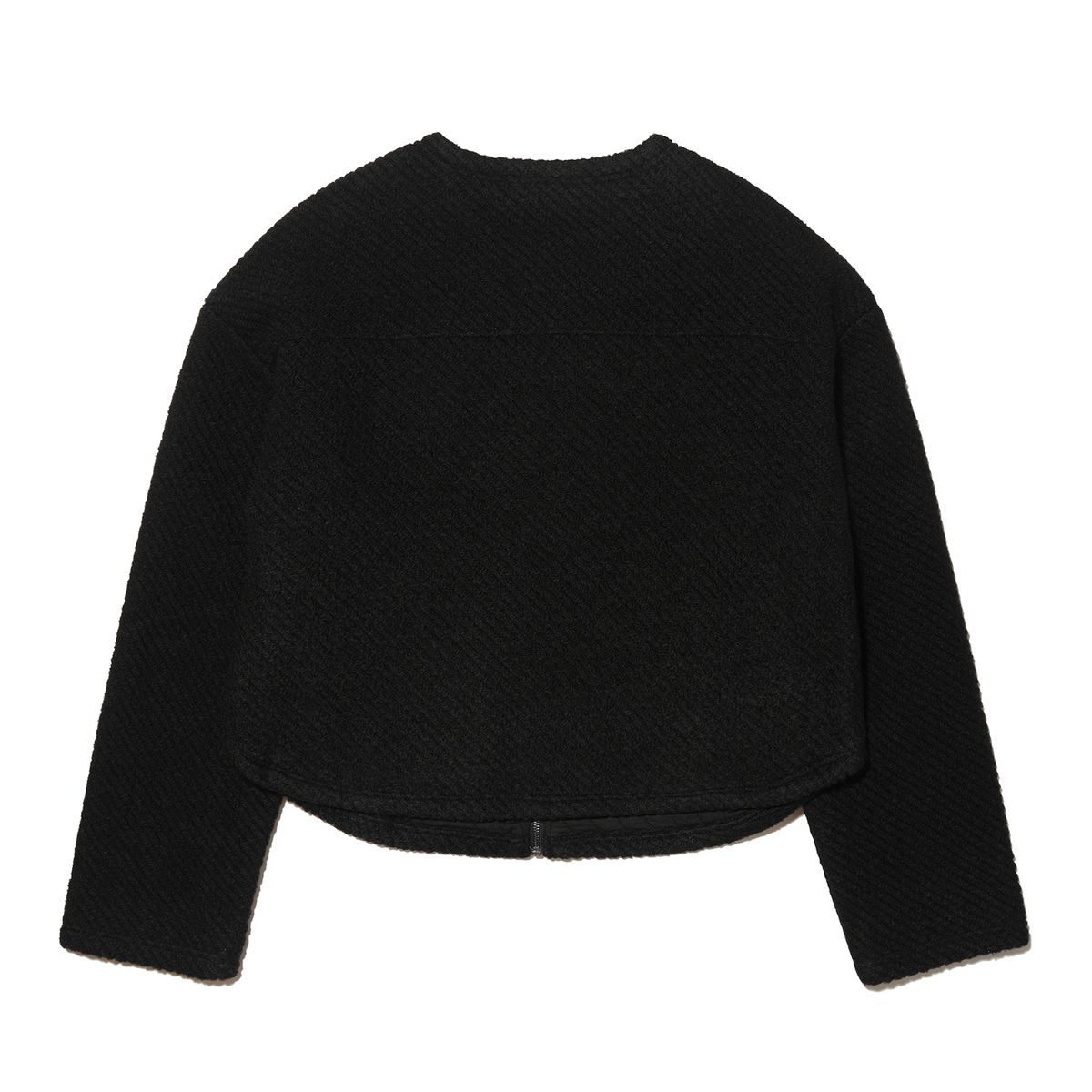 테레루(TERERU) Crewneck Jacket Black