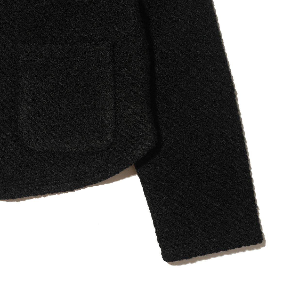 테레루(TERERU) Crewneck Jacket Black