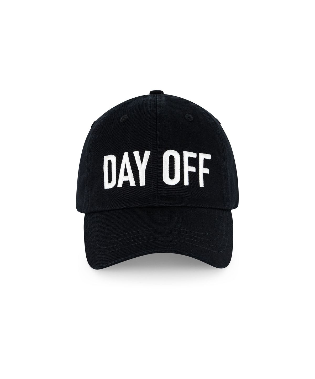 베스티리아(VESTIRYA) Witty Lettering Ball Cap Black