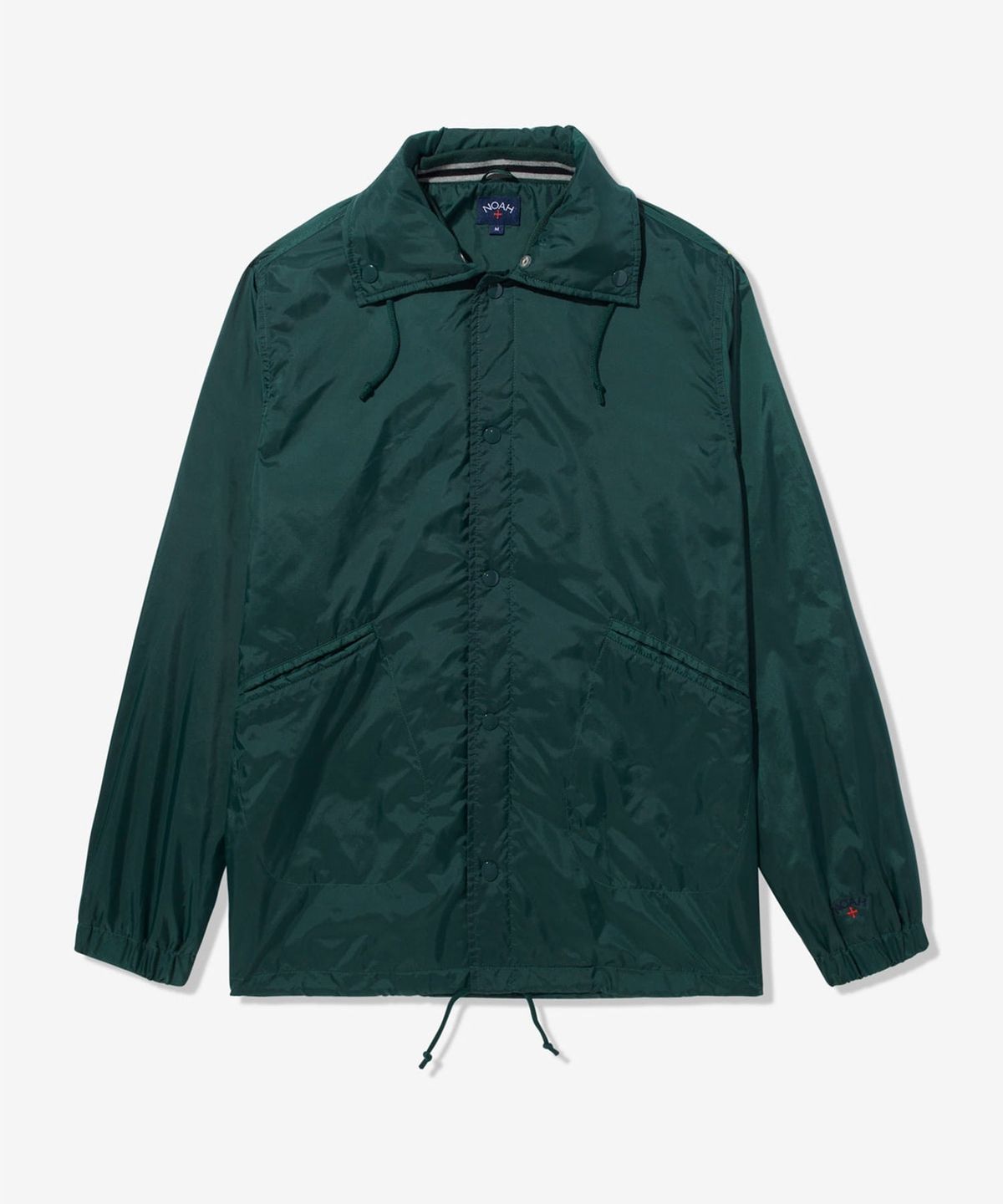 노아(NOAH) (U) 후디드 코치스 재킷 그린 HOODED COACHES JACKET GREEN