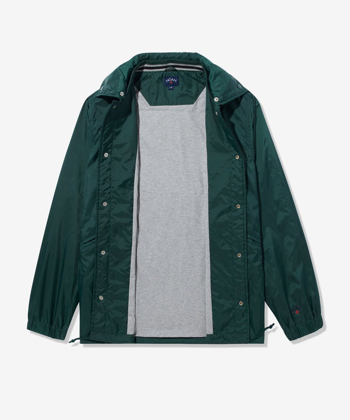노아(NOAH) (U) 후디드 코치스 재킷 그린 HOODED COACHES JACKET GREEN