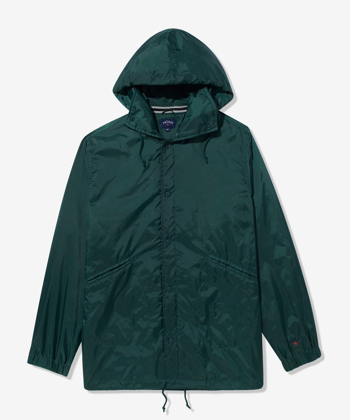노아(NOAH) (U) 후디드 코치스 재킷 그린 HOODED COACHES JACKET GREEN
