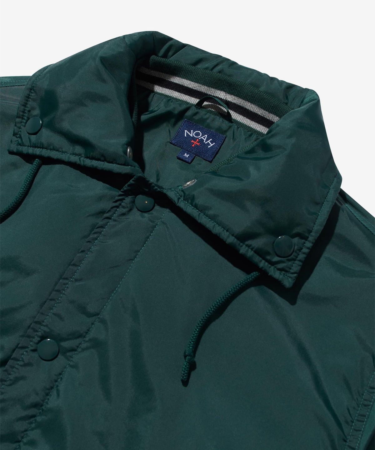 노아(NOAH) (U) 후디드 코치스 재킷 그린 HOODED COACHES JACKET GREEN