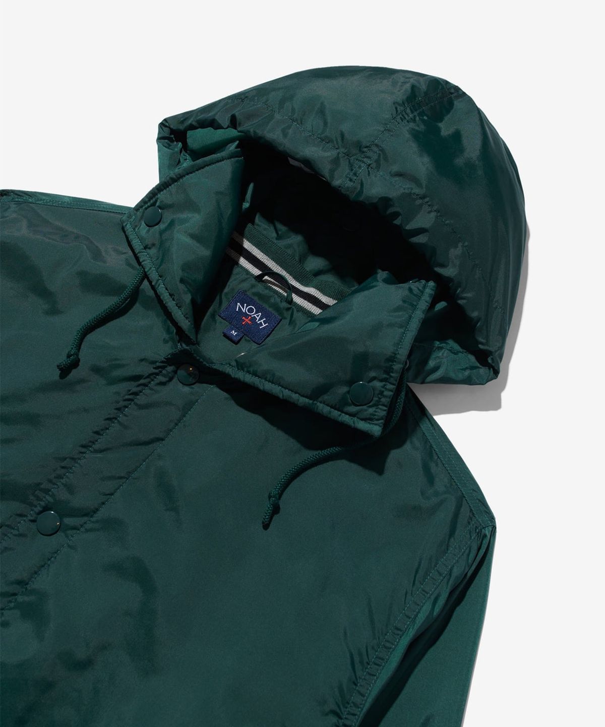 노아(NOAH) (U) 후디드 코치스 재킷 그린 HOODED COACHES JACKET GREEN