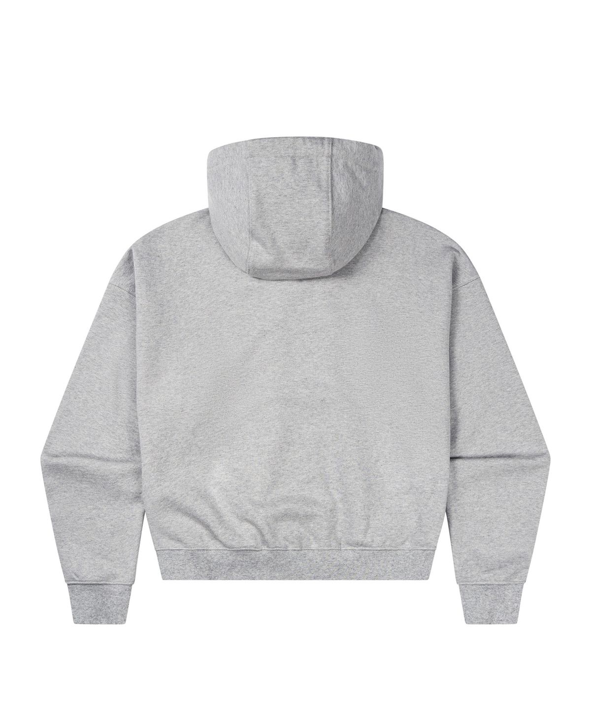 베스티리아(VESTIRYA) Small logo Ribbon Zip-up Gray