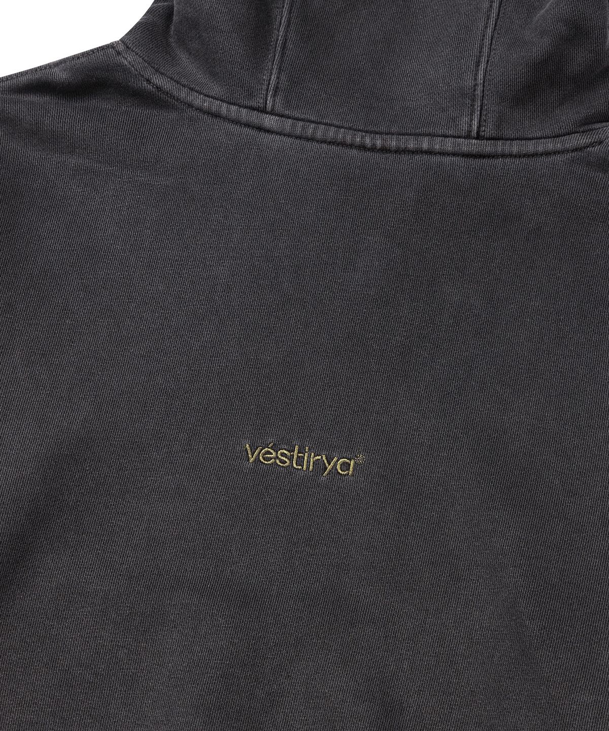 베스티리아(VESTIRYA) Fluffy Puppy Hoodie Charcoal