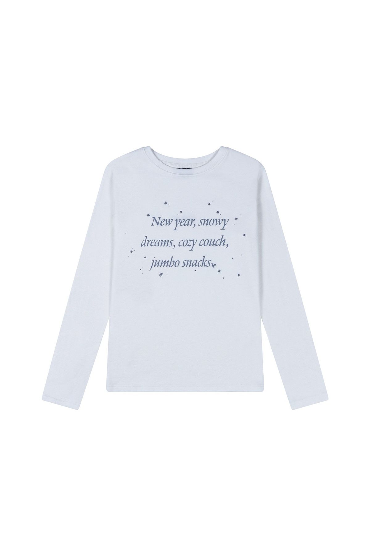 베스티리아(VESTIRYA) Cozy Starlight Longsleeve White