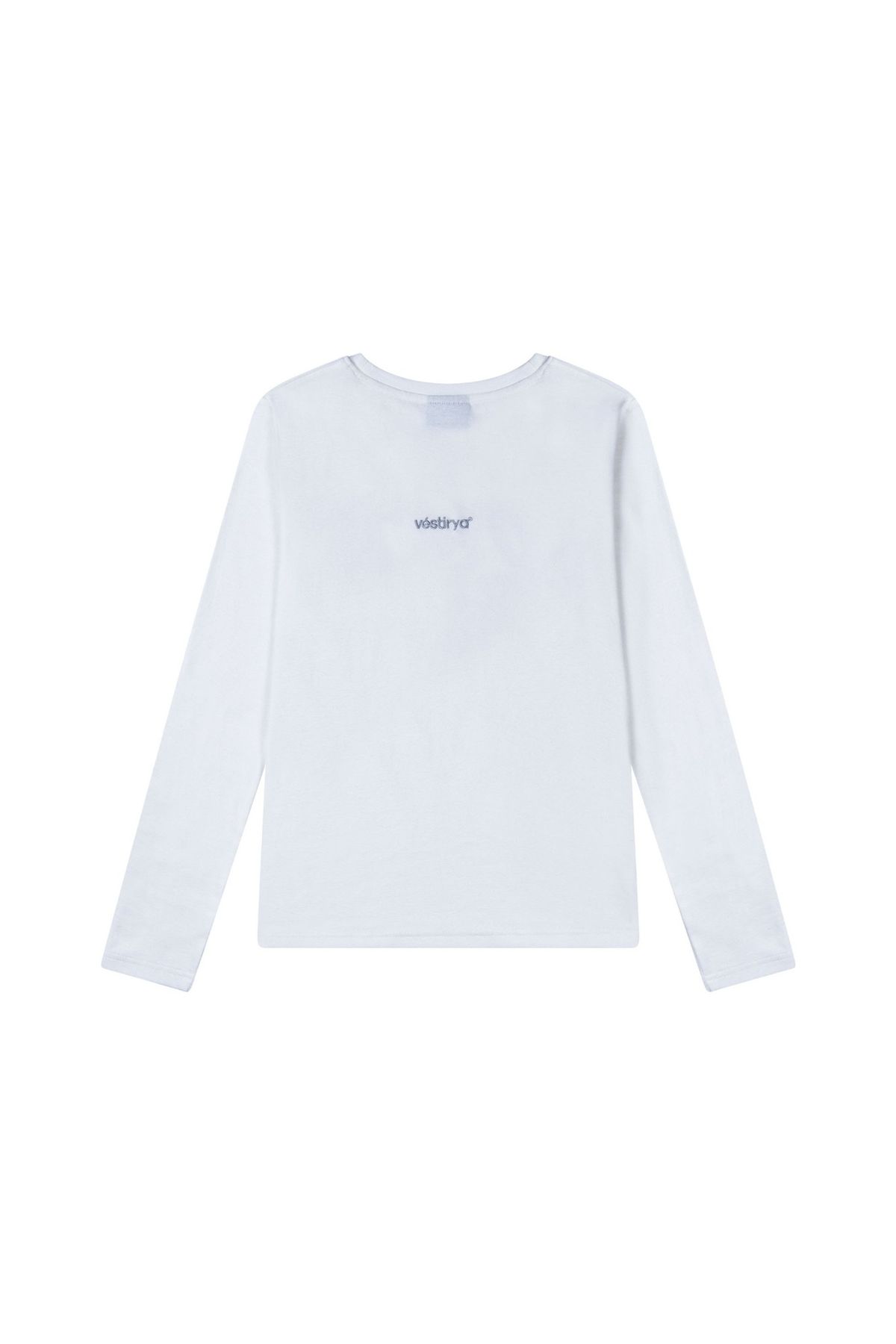 베스티리아(VESTIRYA) Cozy Starlight Longsleeve White