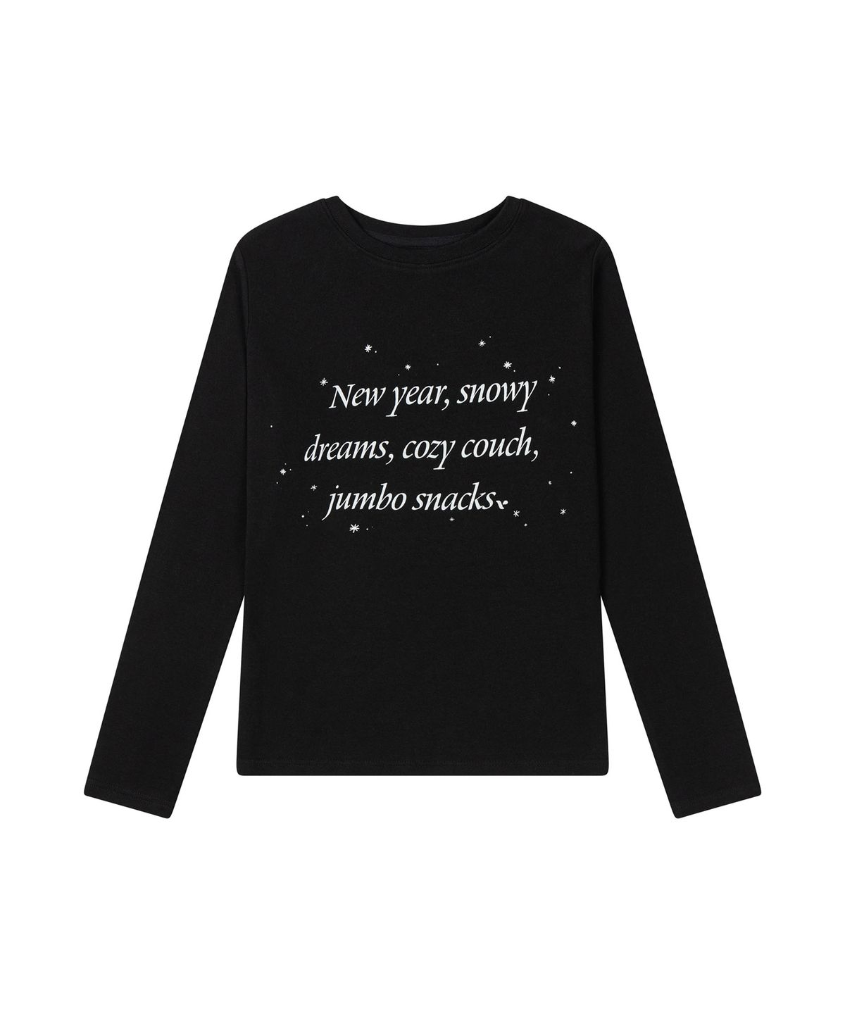 베스티리아(VESTIRYA) Cozy Starlight Longsleeve Black