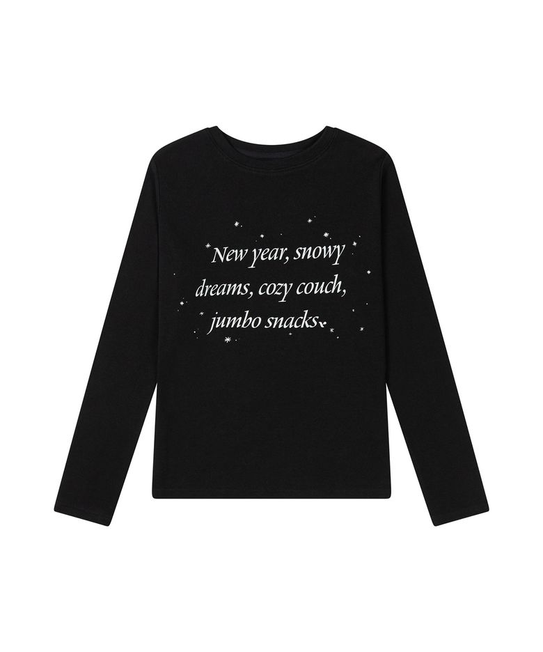 Cozy Starlight Longsleeve Black