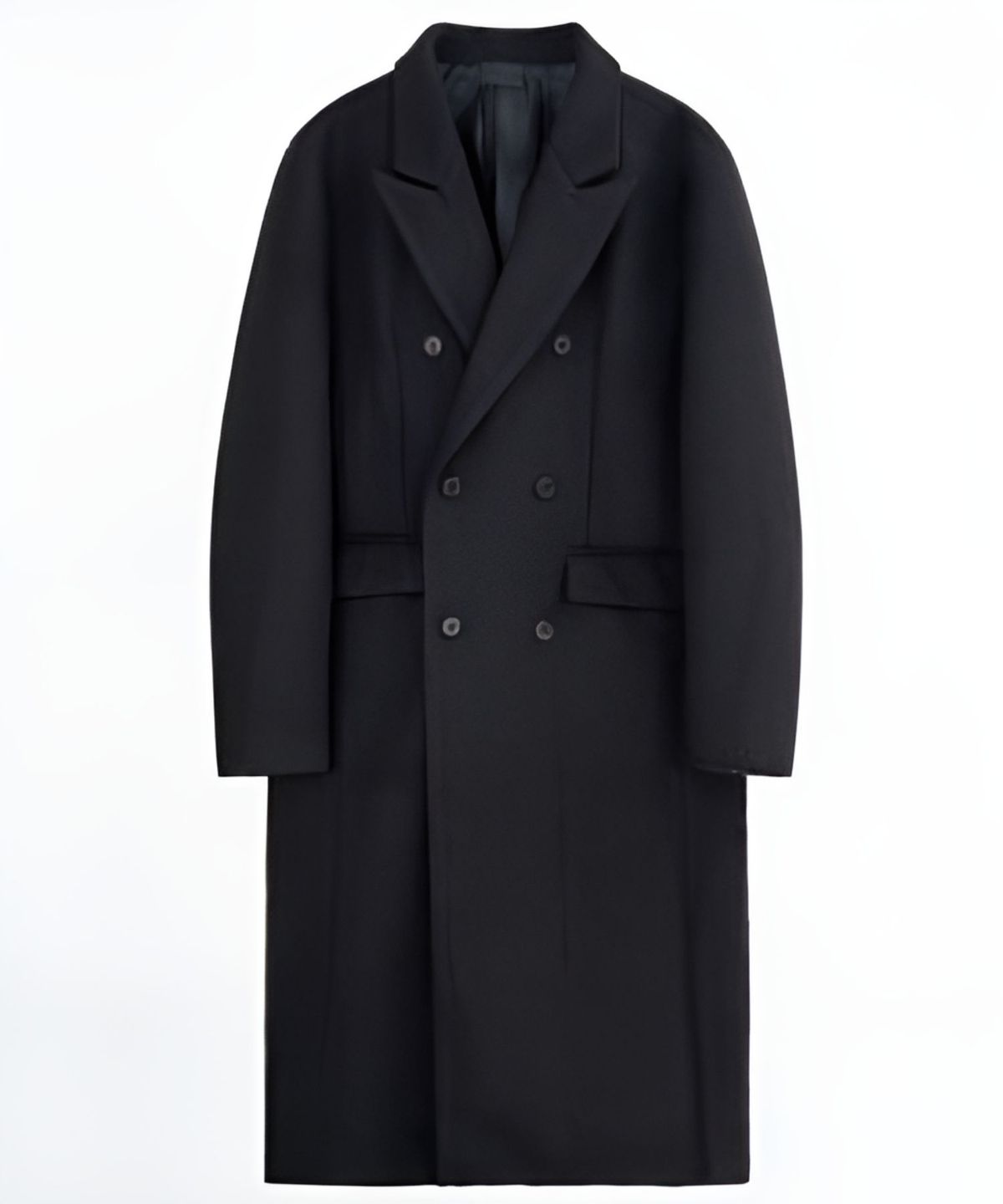 후어(HOOR) 울 롱 더블 로브 코트_3COLOR