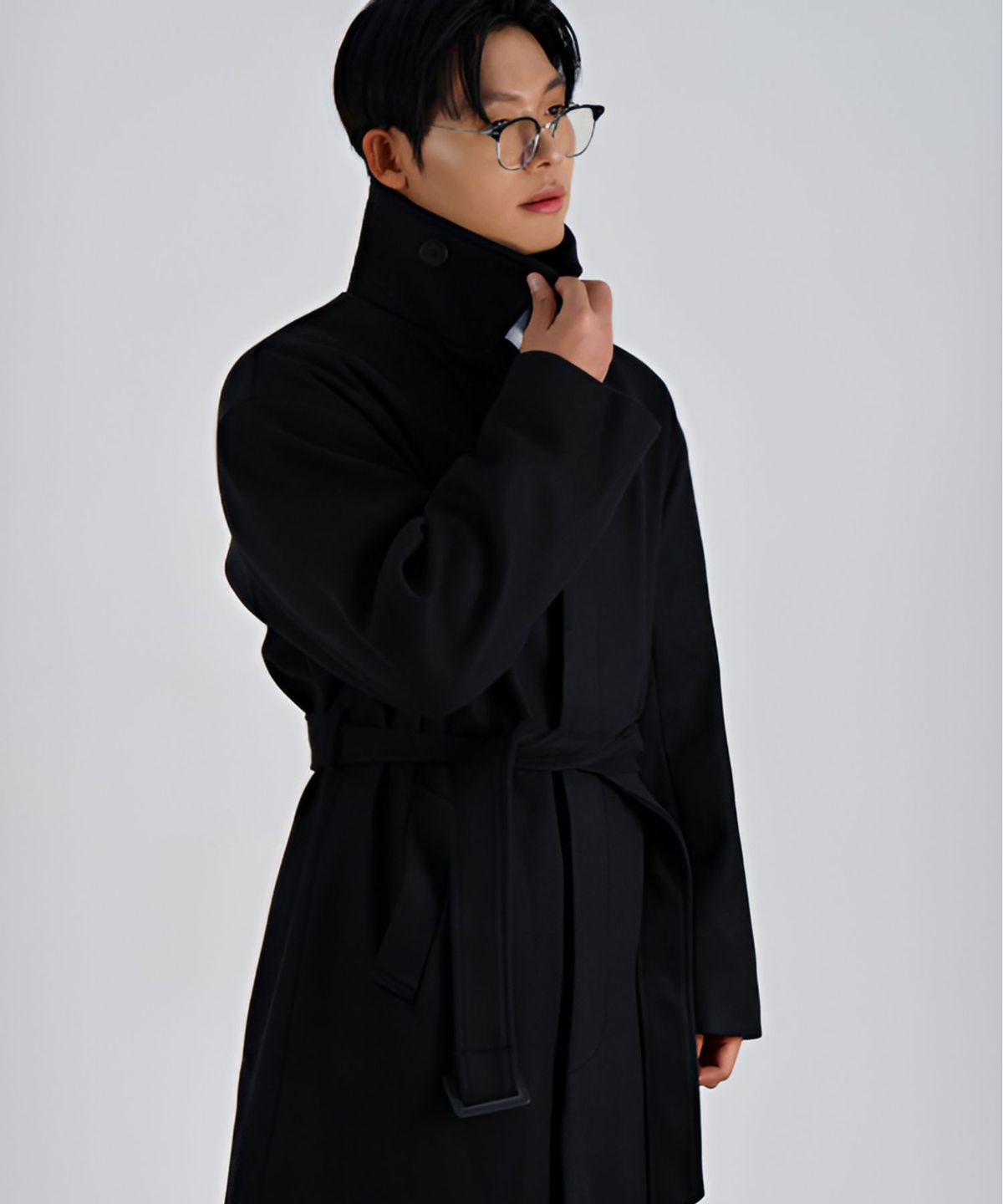 후어(HOOR) 울 발마칸 로브 코트_3CLOR