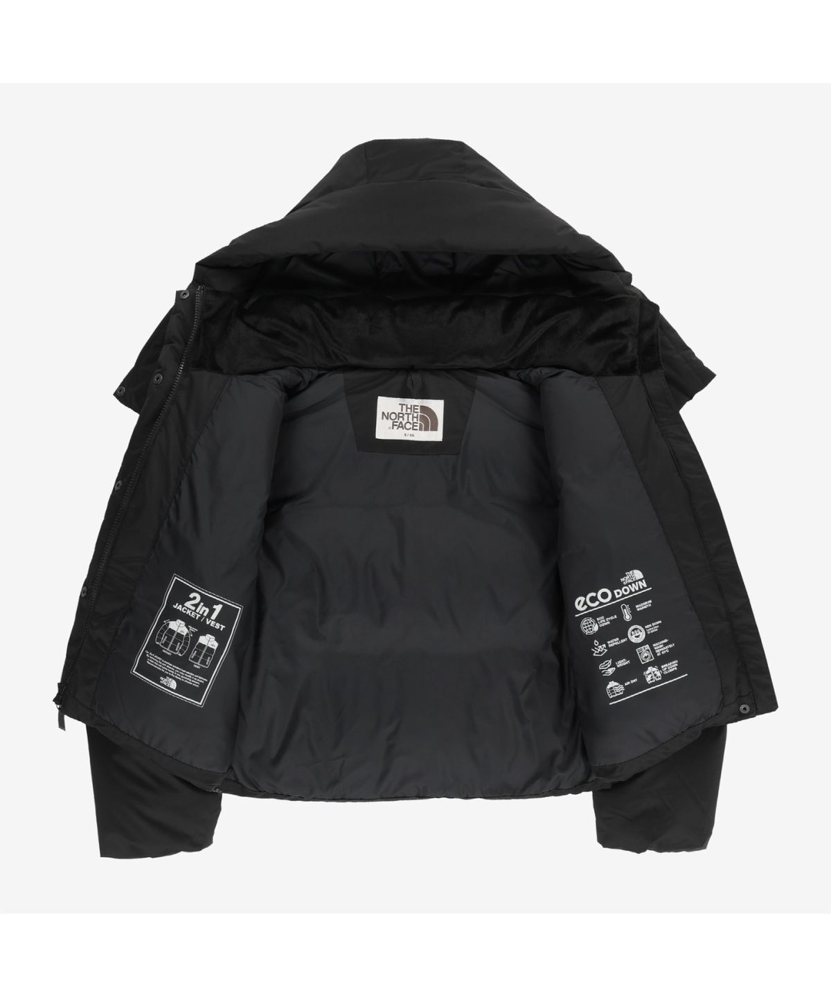 노스페이스(THE NORTH FACE) NJ1DR86J 여성 노벨티 눕시 DT 자켓 (RDS) BLACK