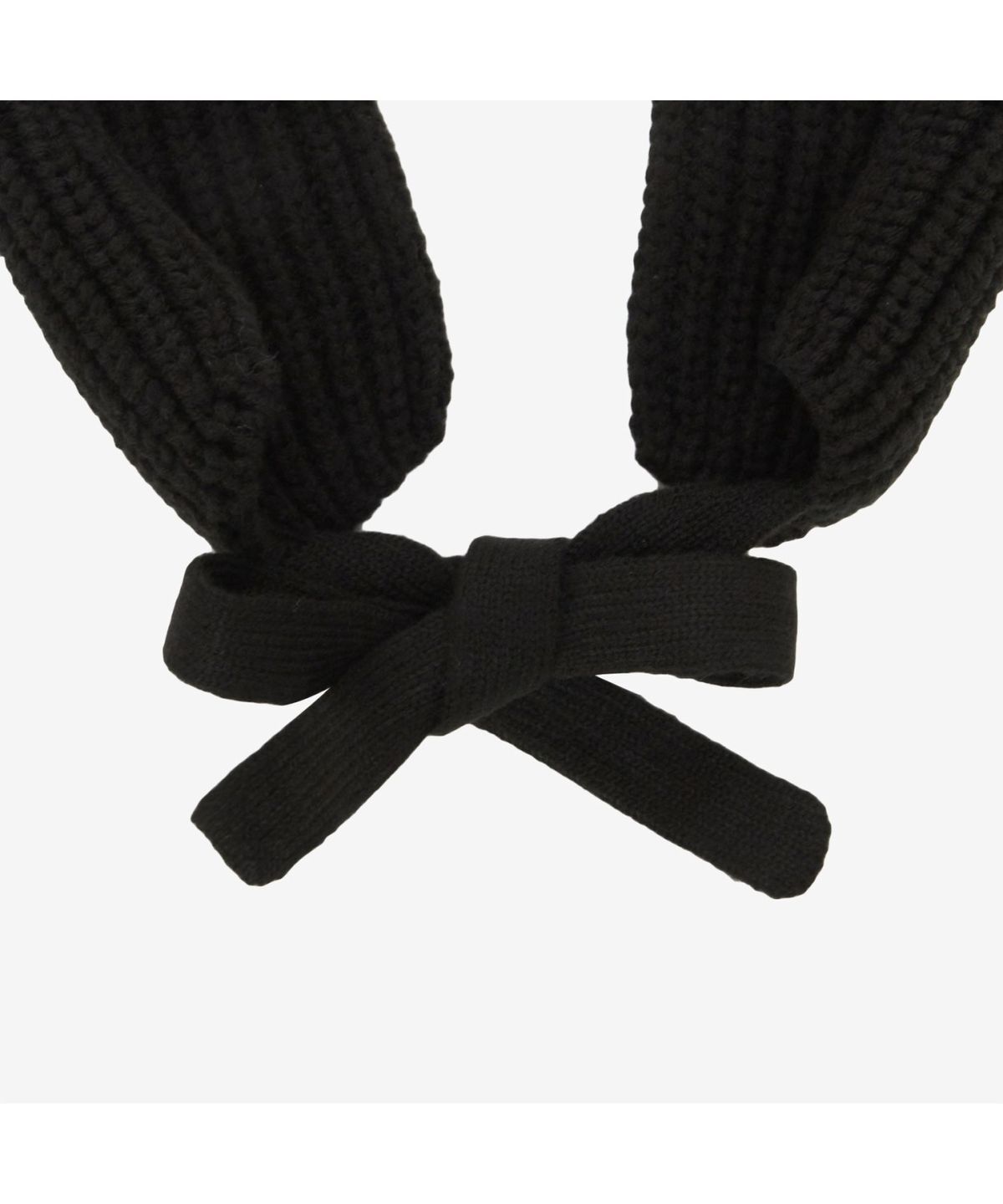 노스페이스(THE NORTH FACE) NE3BR56A 우먼 니트 이어머프 비니 BLACK