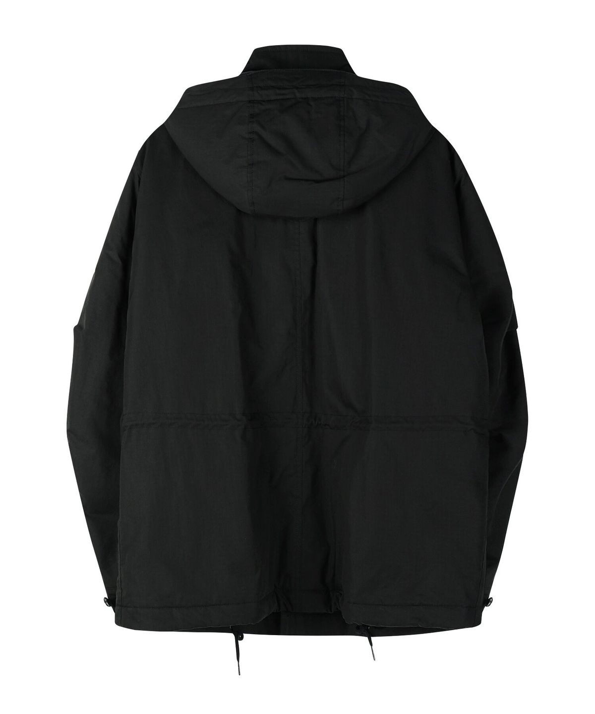 유니드가먼츠(YOUNEEDGARMENTS) 하이 덴시티 숏 모즈 파카 (블랙)