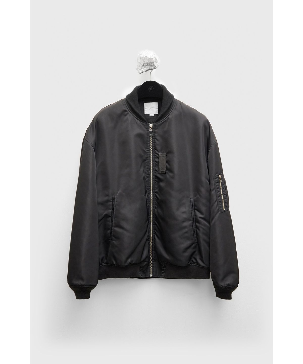 유스(YOUTH) MA-1 Wool Pile Jacket - Black