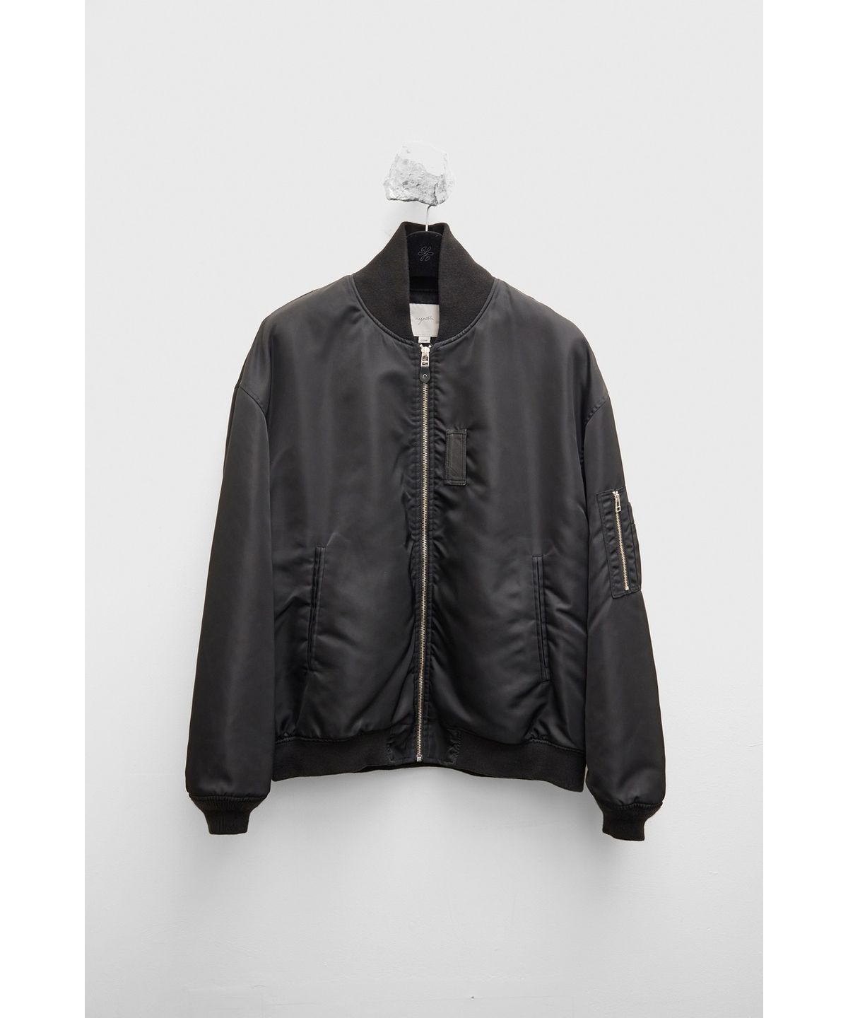 유스(YOUTH) MA-1 Wool Pile Jacket - Black