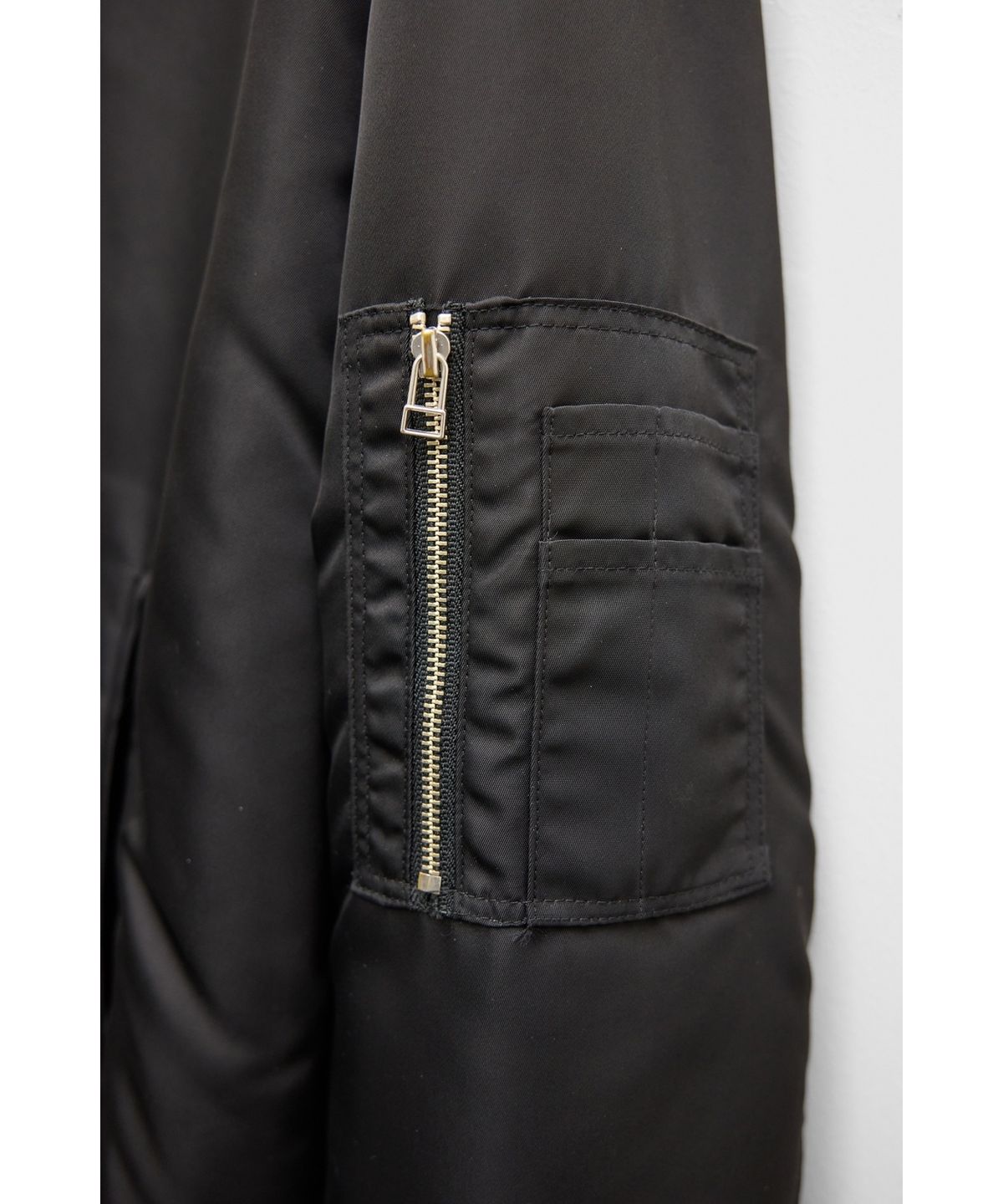 유스(YOUTH) MA-1 Wool Pile Jacket - Black